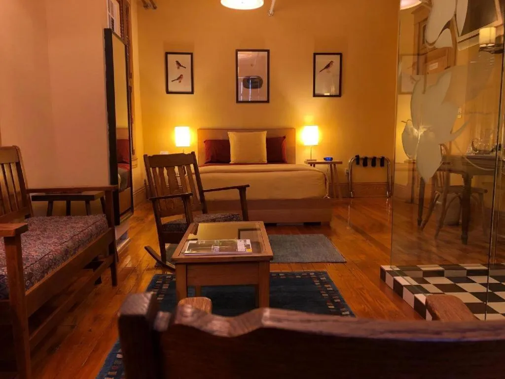 Bed in Hotel Frederick