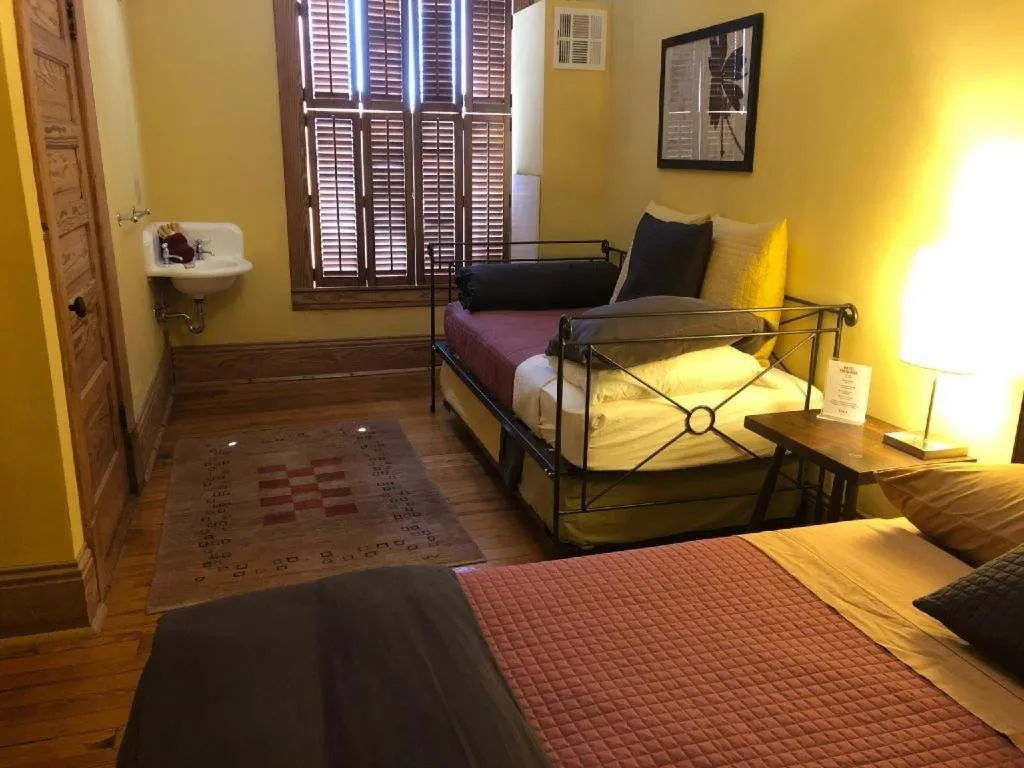 Bed in Hotel Frederick