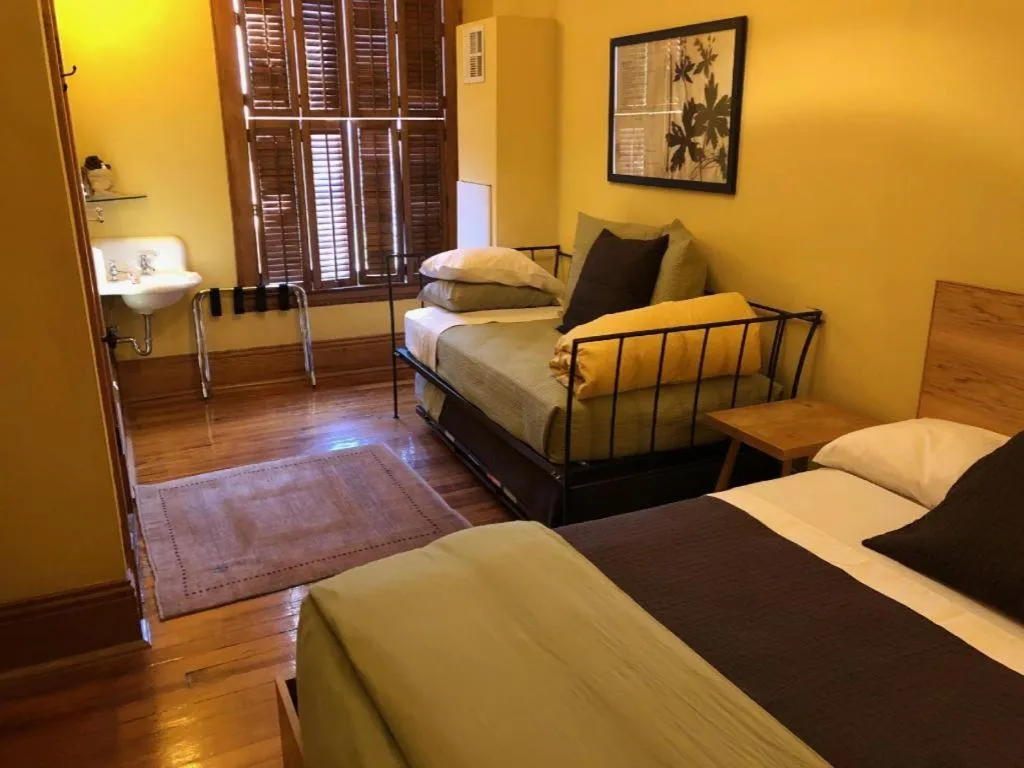 Bed in Hotel Frederick