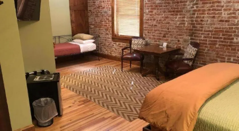 Bed in Hotel Frederick