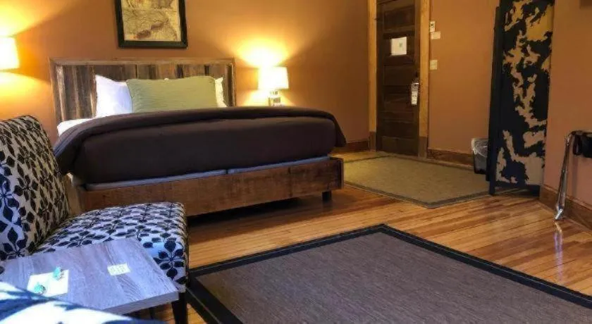 Bed in Hotel Frederick