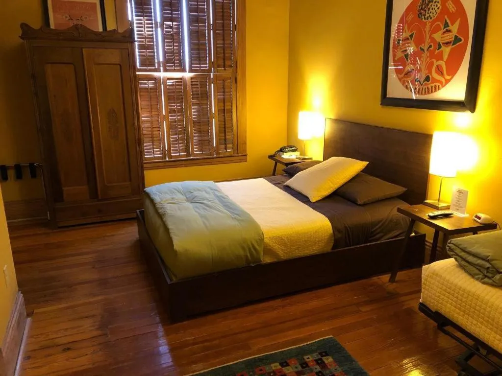 Bed in Hotel Frederick