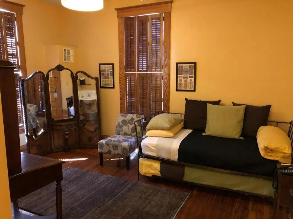 Bed in Hotel Frederick