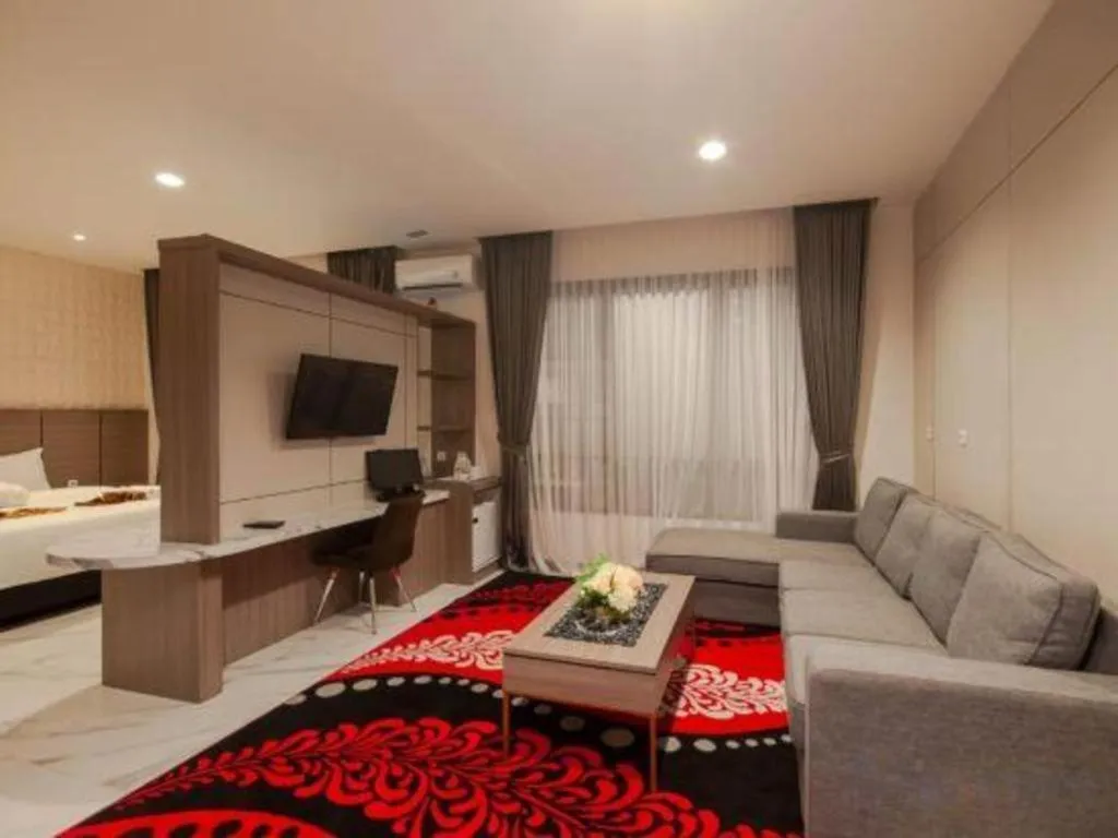 Bed in Sumbawa Grand Hotel