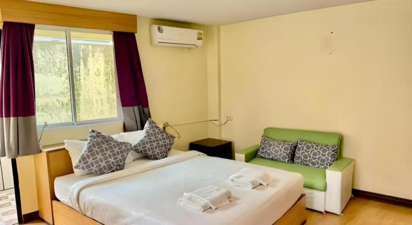 Bed in A7 Hotel Pattaya