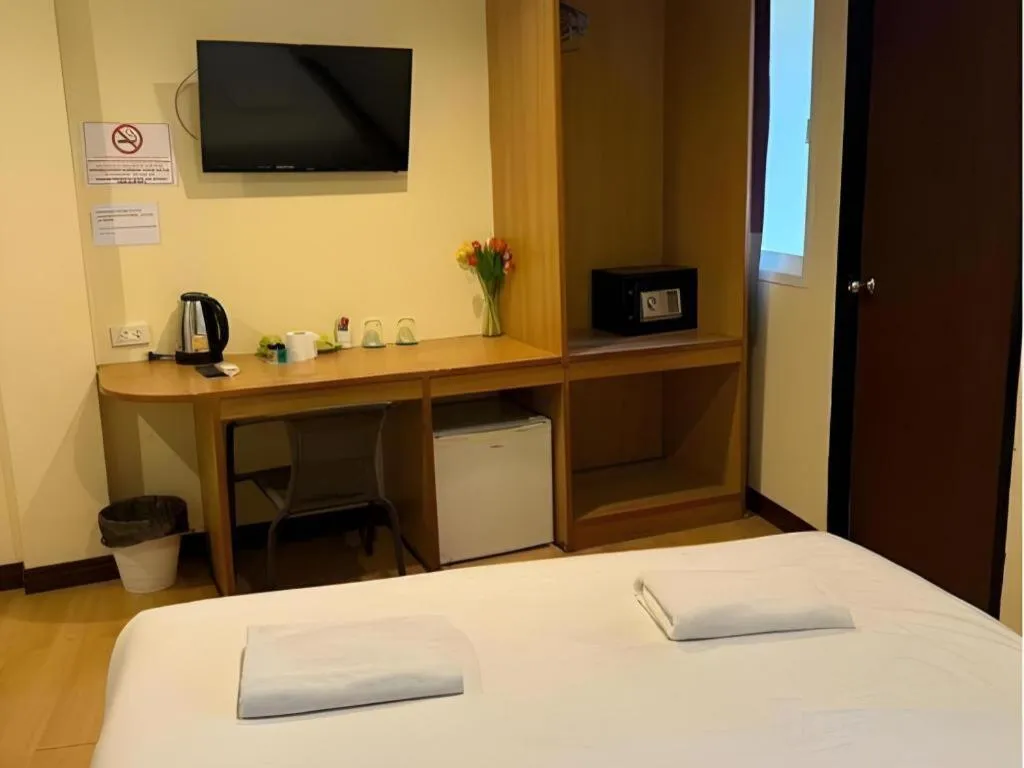 Bed in A7 Hotel Pattaya