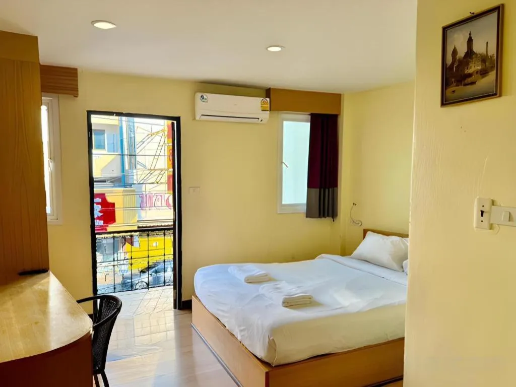 Bed in A7 Hotel Pattaya