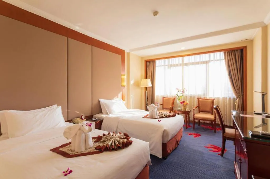 Bed in Quanzhou Hotel