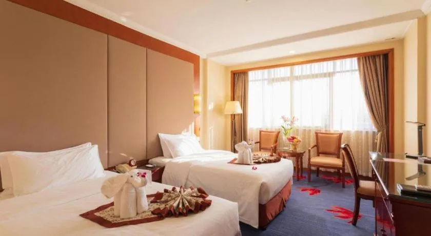 Bed in Quanzhou Hotel