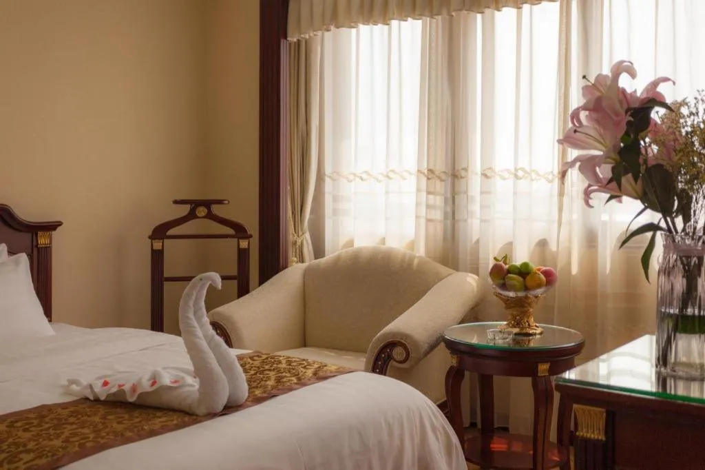 Bed in Quanzhou Hotel