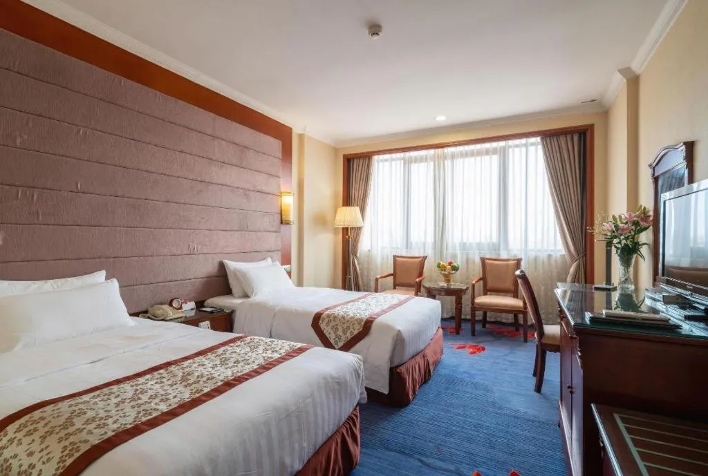 Bed in Quanzhou Hotel