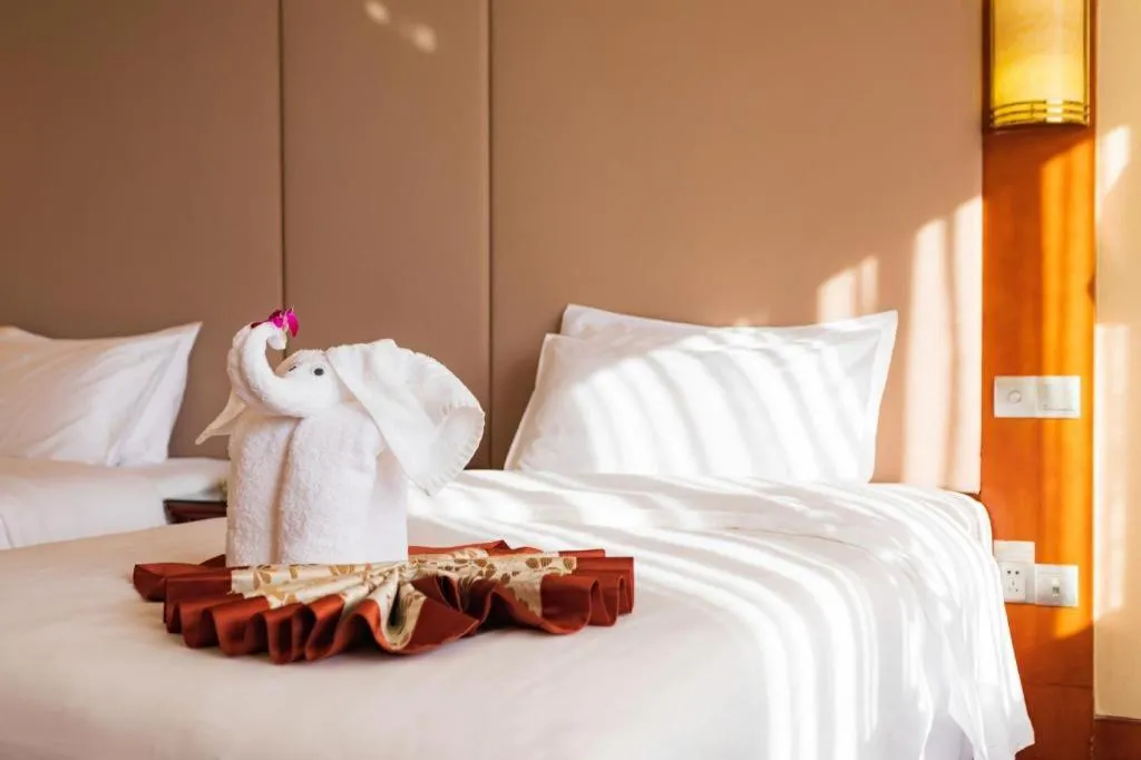 Bed in Quanzhou Hotel