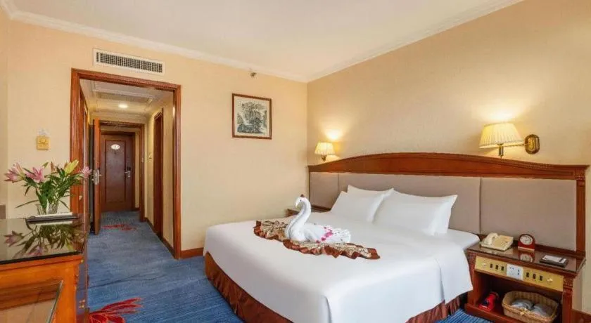 Bed in Quanzhou Hotel