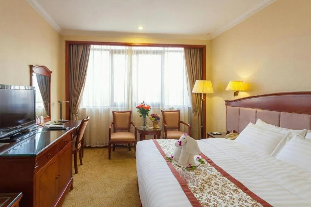 Bed in Quanzhou Hotel