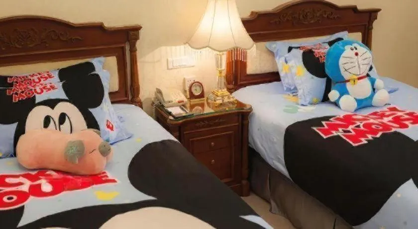 Bed in Quanzhou Hotel