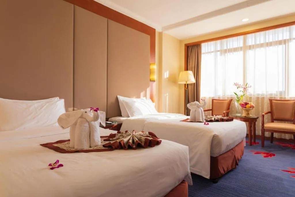 Bed in Quanzhou Hotel