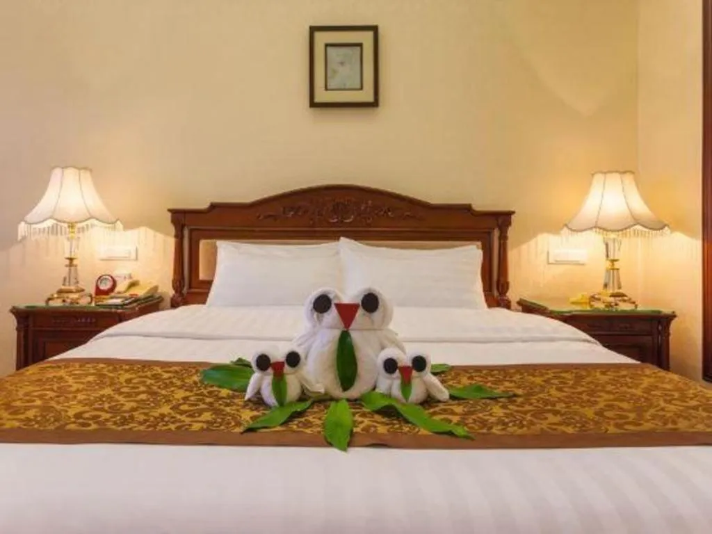 Bed in Quanzhou Hotel