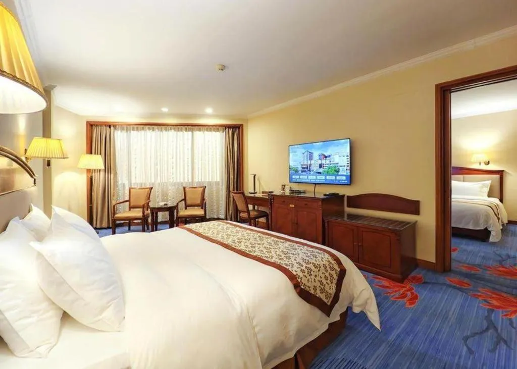 Bed in Quanzhou Hotel