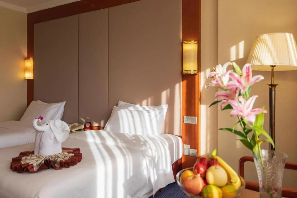 Bed in Quanzhou Hotel