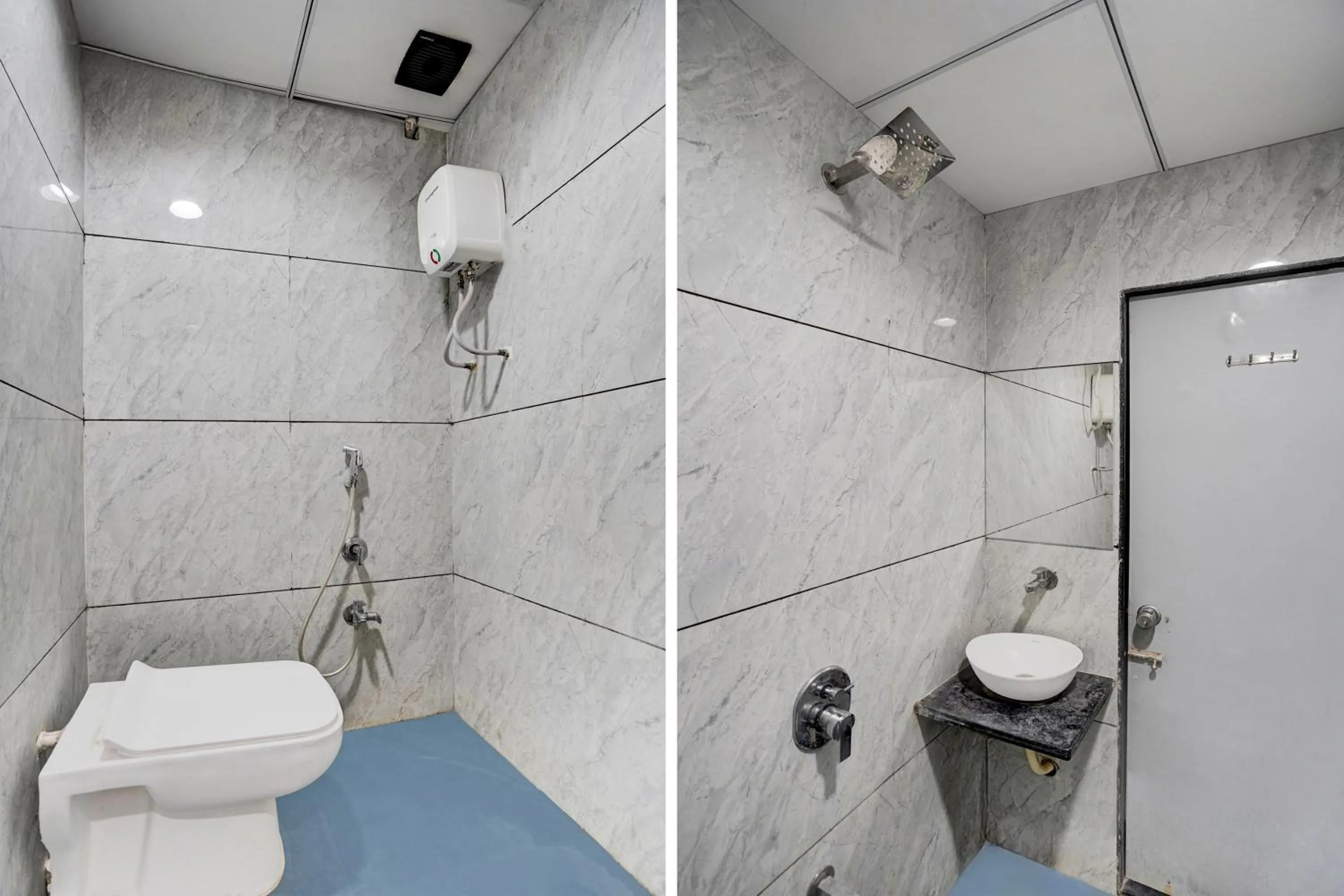 Bathroom in Collection O Kosad Railway Station Formerly Hotel Royal Orbits