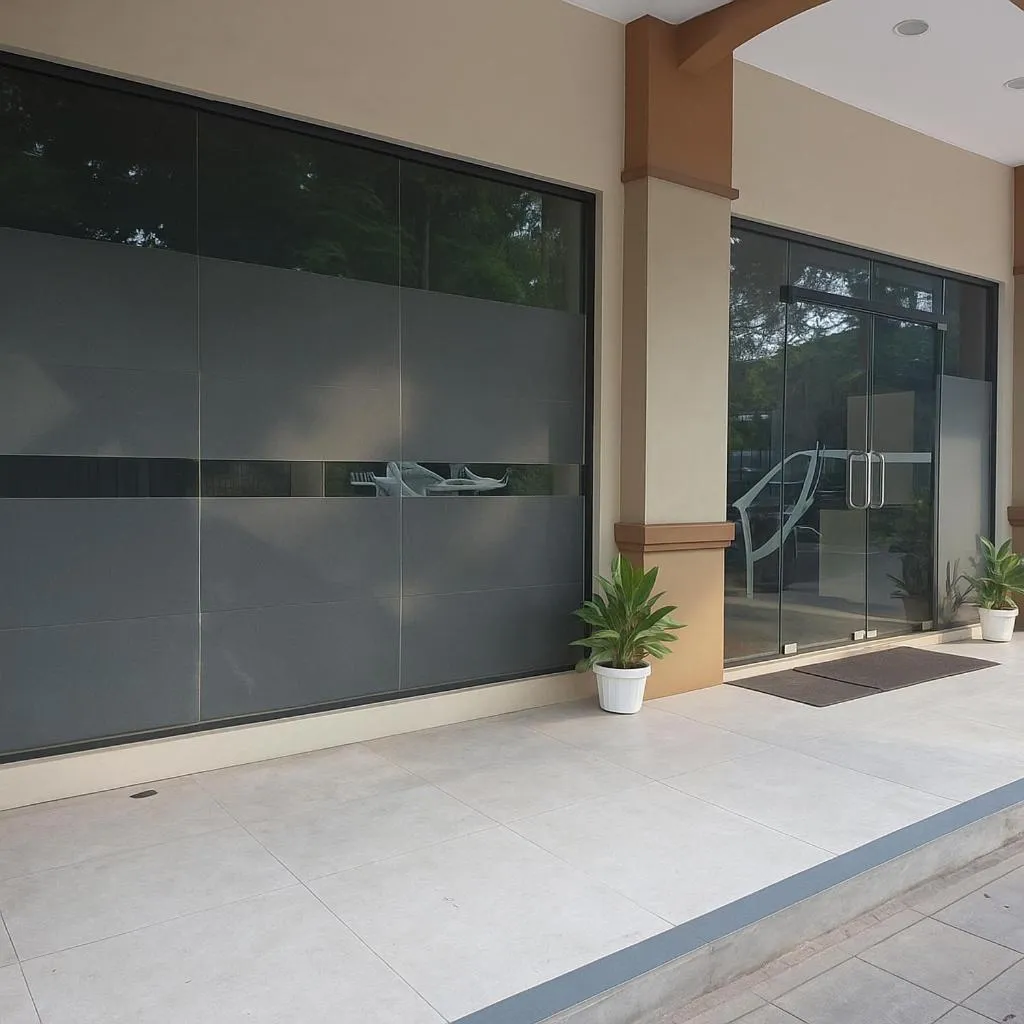 Facade/entrance in Tentrem BS Residence