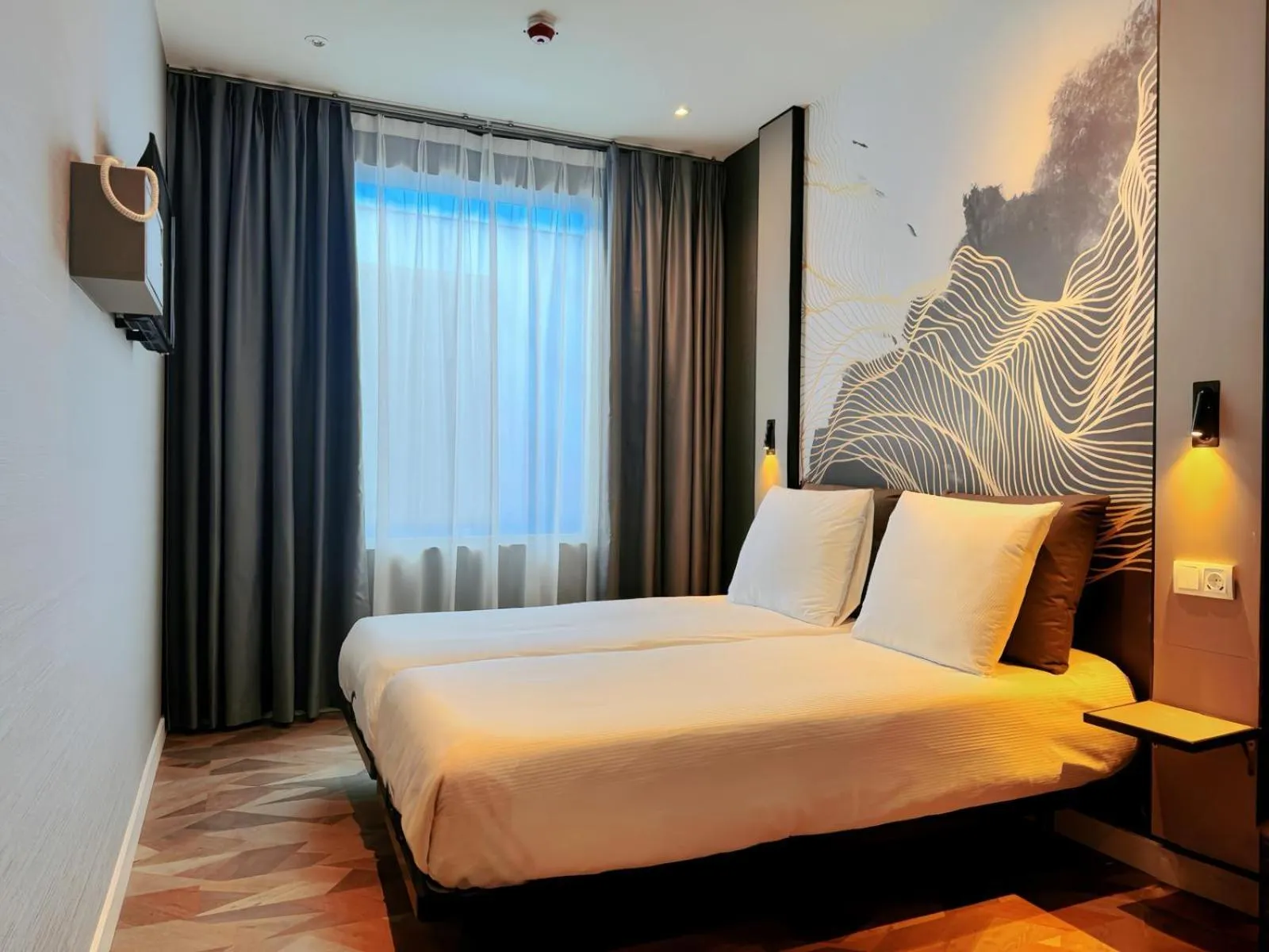 Bedroom, Bed in Nebula Hotel by Ine's