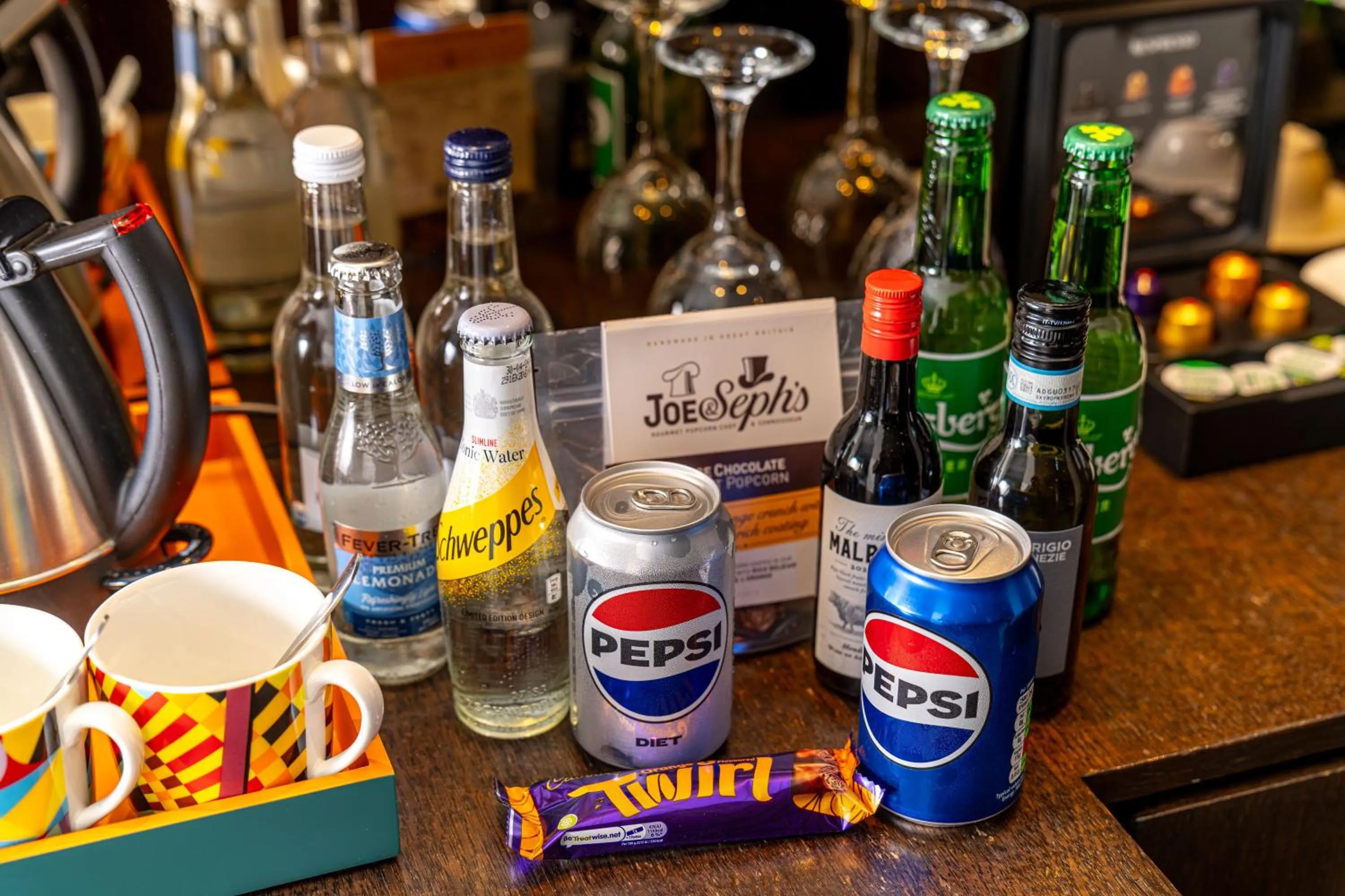 minibar in Pullman Liverpool