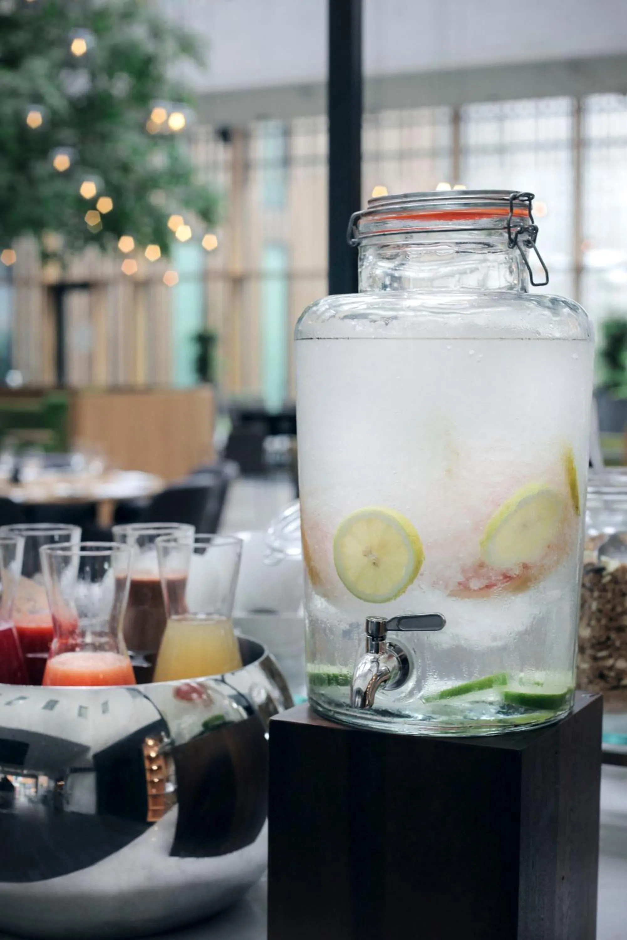 Buffet breakfast in Novotel Amsterdam Schiphol Airport