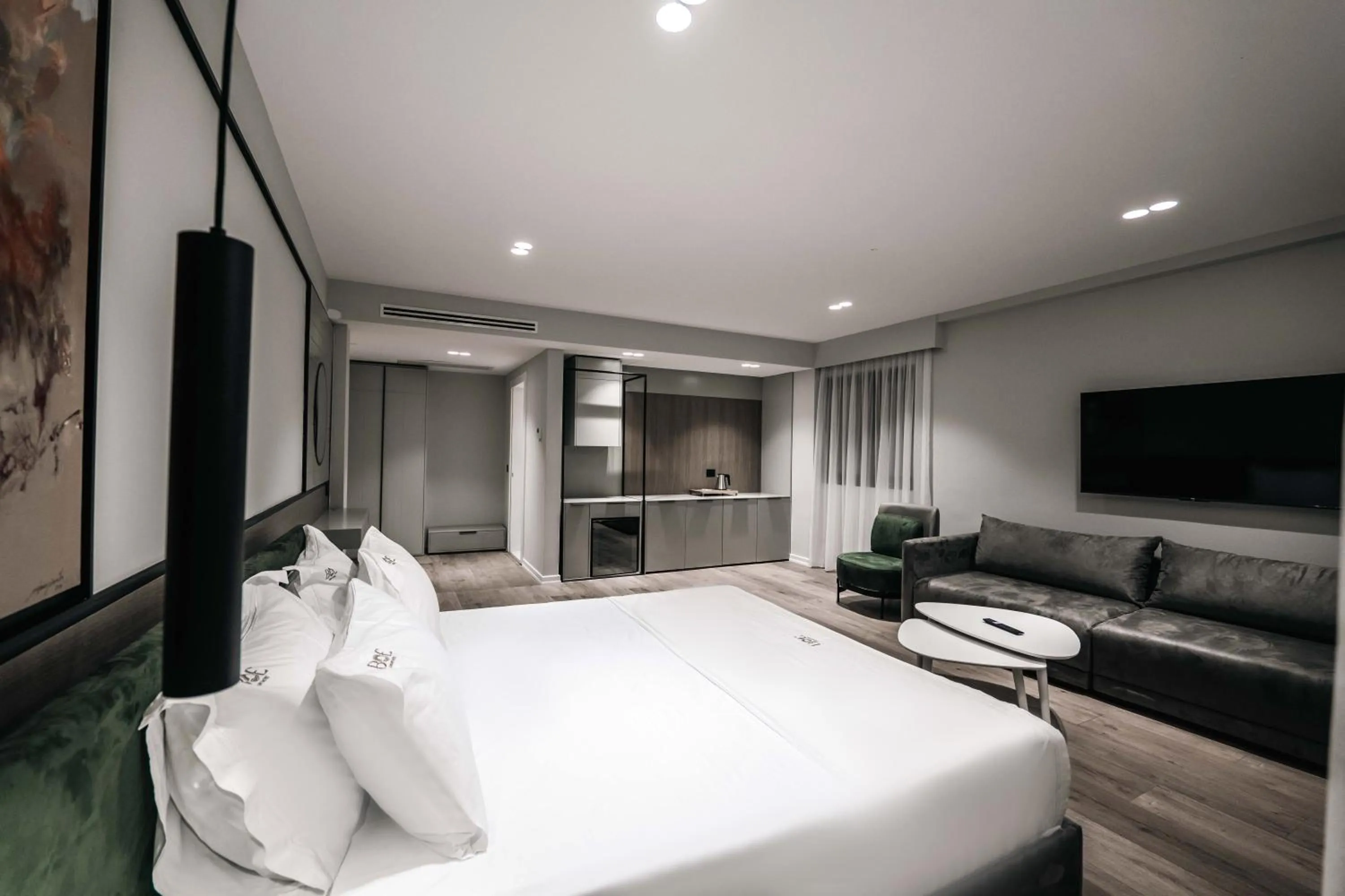 Bed in Boe Luxury Hotel