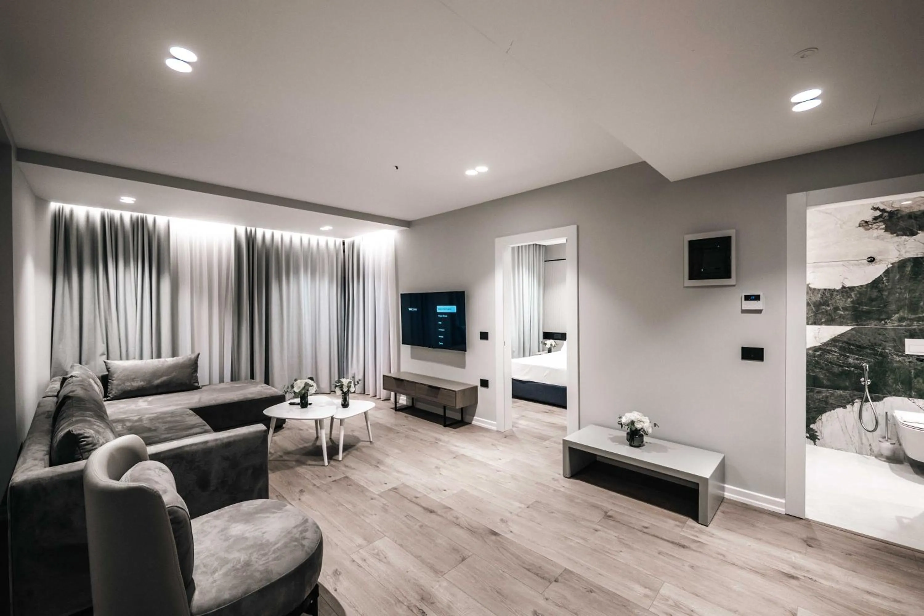 Bed in Boe Luxury Hotel