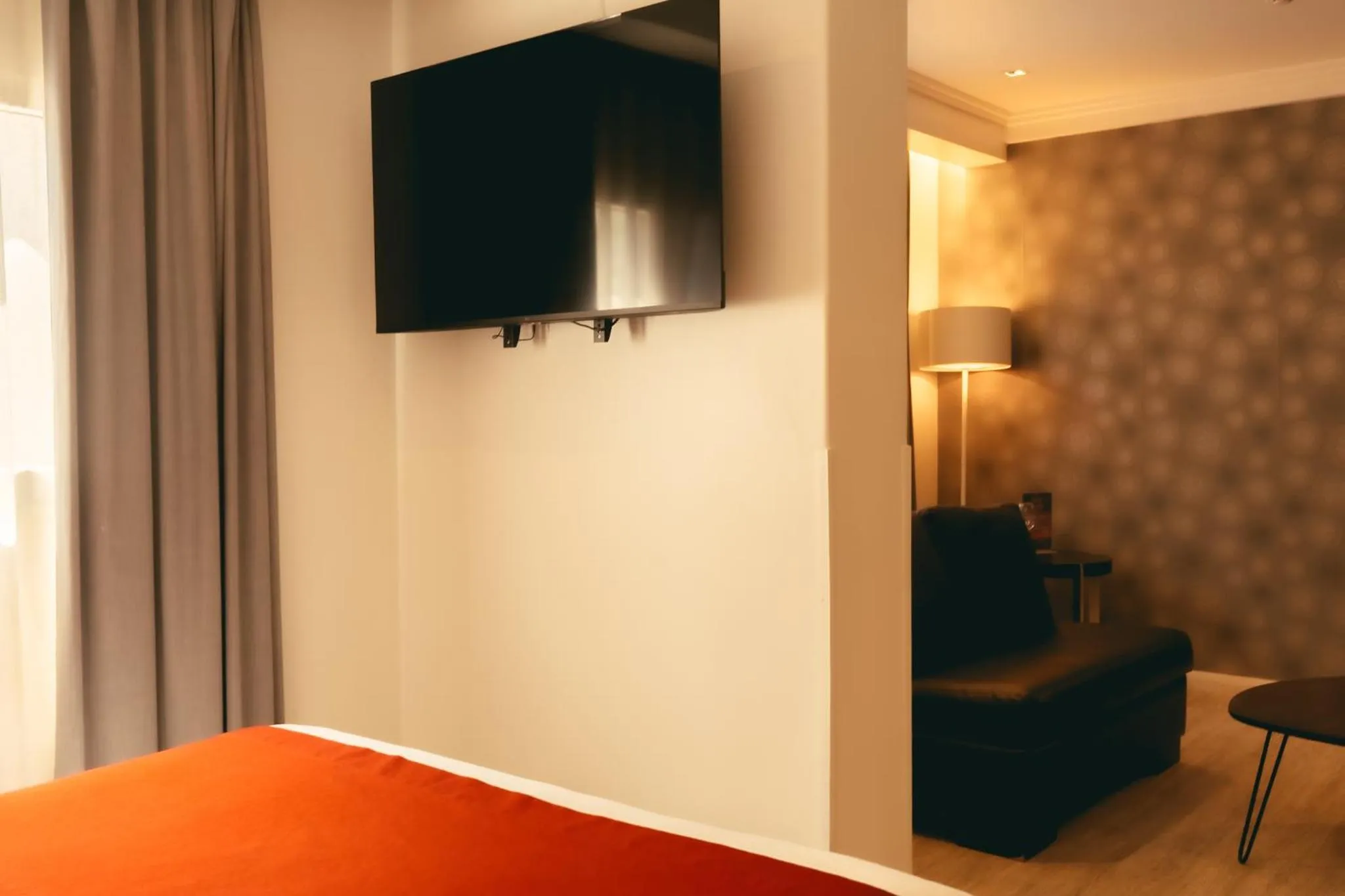 Bed in Hotel Sommelier Agustinas