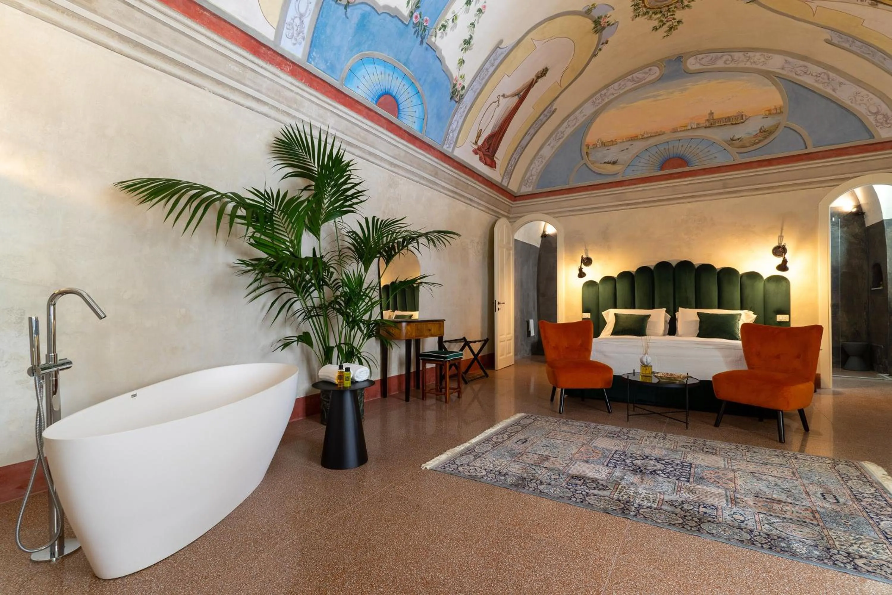 Bath in Relais La Casa del Poeta