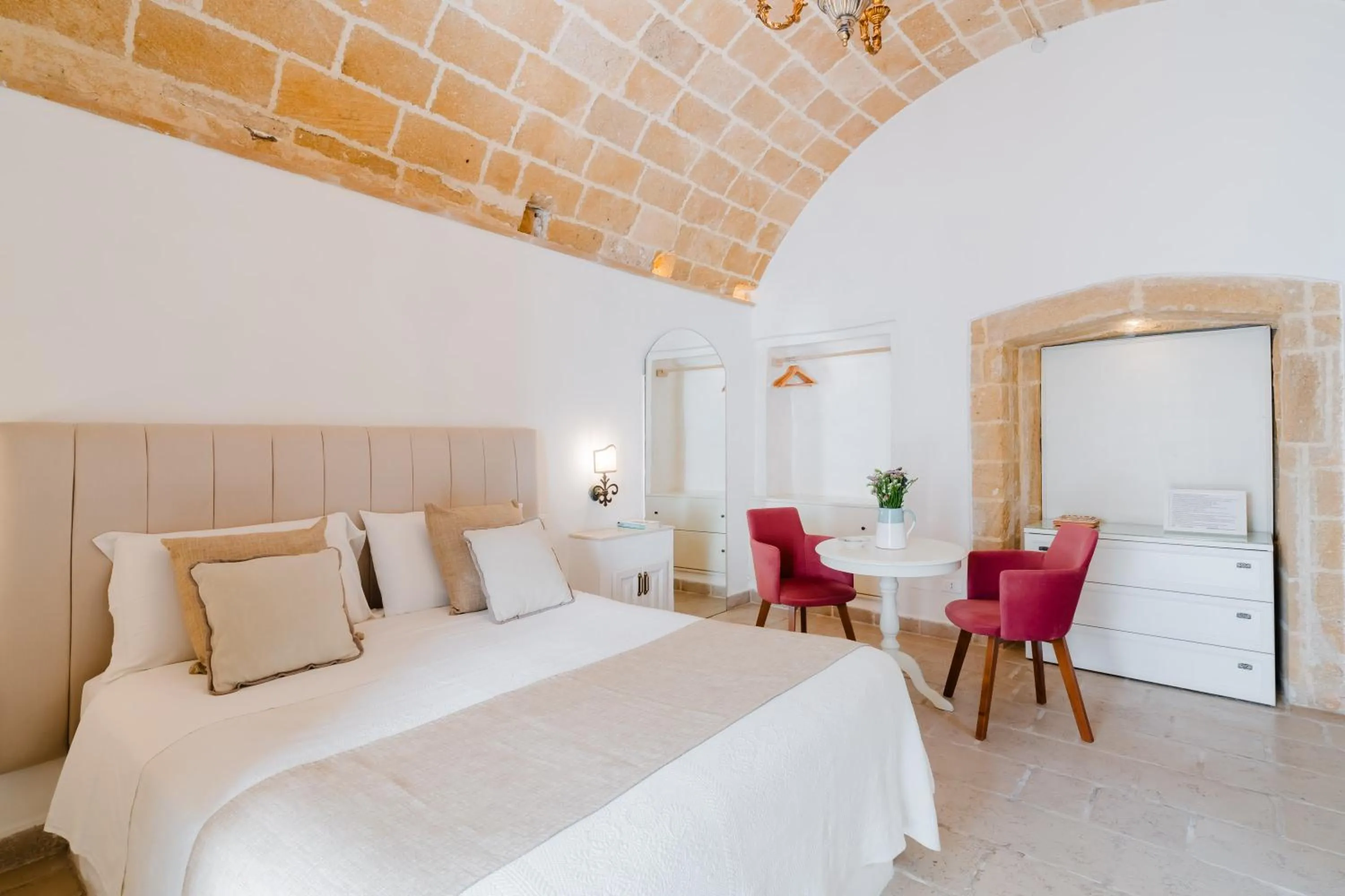 Bed in Relais La Casa del Poeta