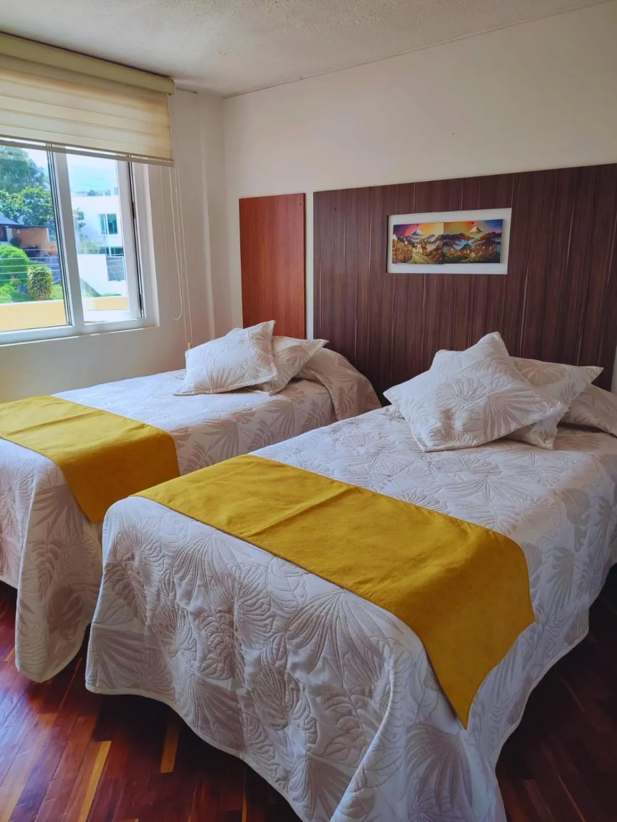 Bed in Casa Hidalgo Ecuador