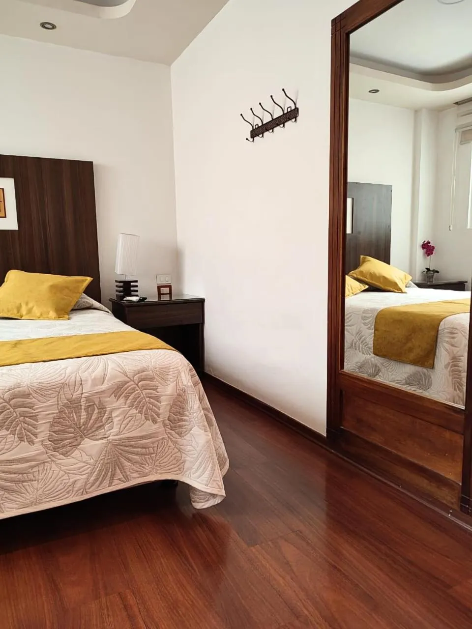 Bed in Casa Hidalgo Ecuador