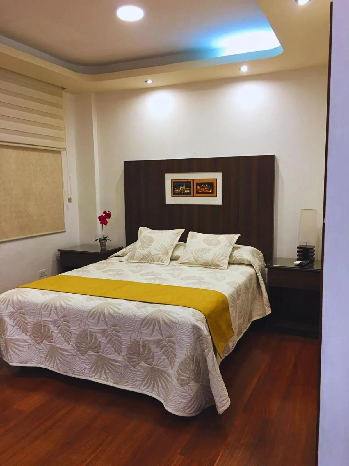 Bed in Casa Hidalgo Ecuador