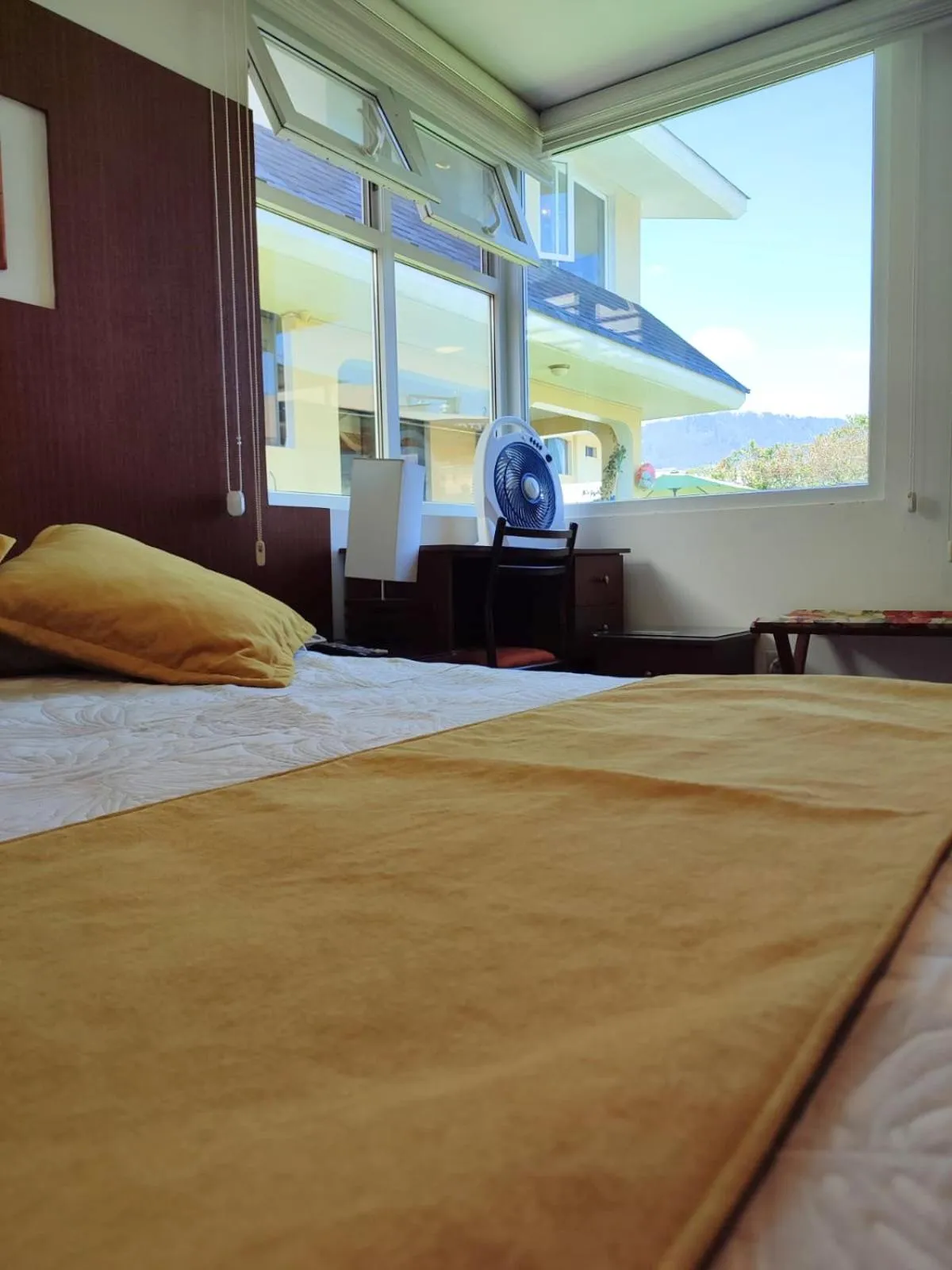 Bed in Casa Hidalgo Ecuador