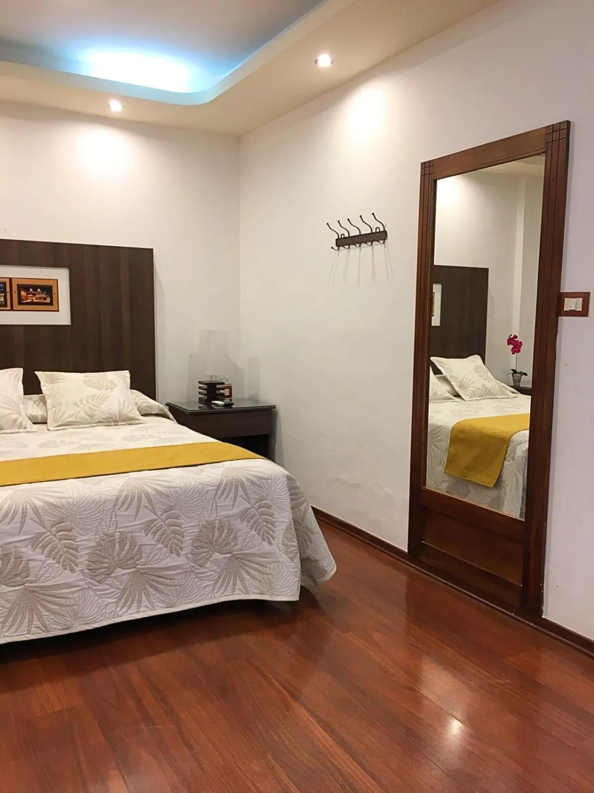 Bed in Casa Hidalgo Ecuador