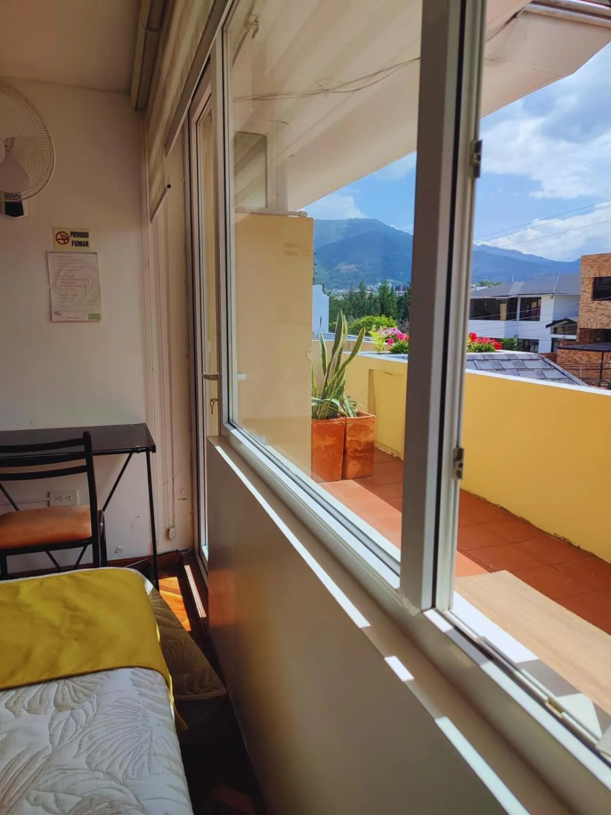 Bed in Casa Hidalgo Ecuador