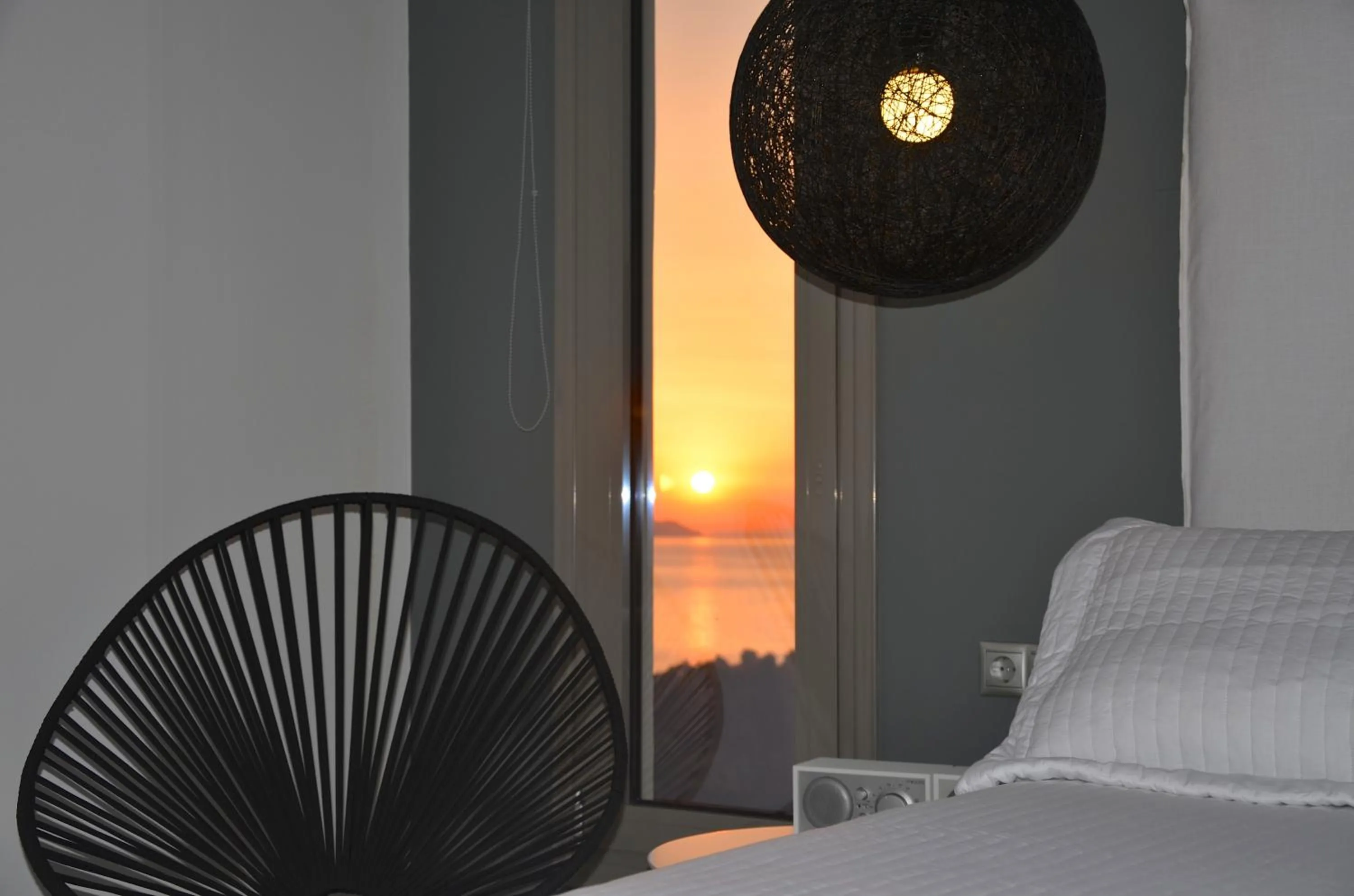 Decorative detail, Bed in Ino Hotel & Suites