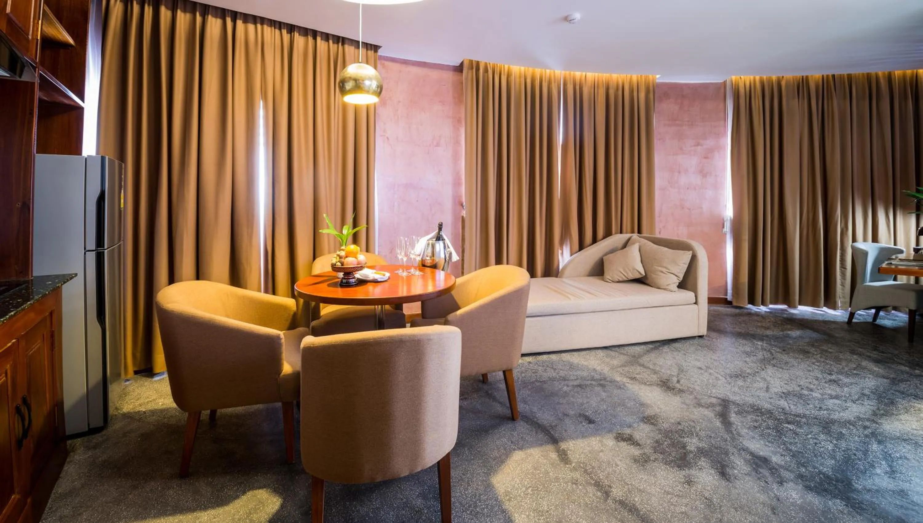 Living room in Almond Hotel Bassac River