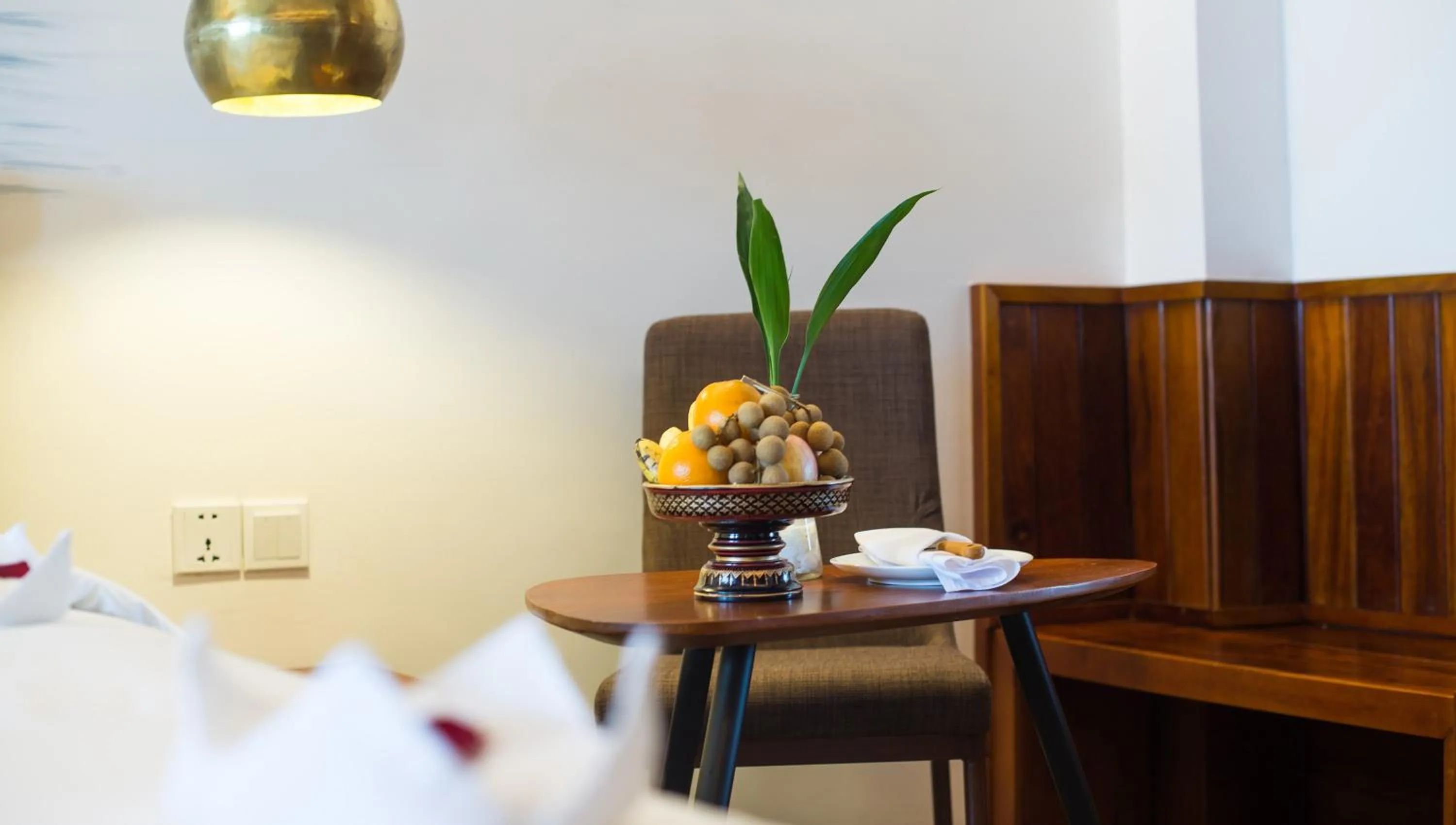 Living room, Bed in Almond Hotel Bassac River