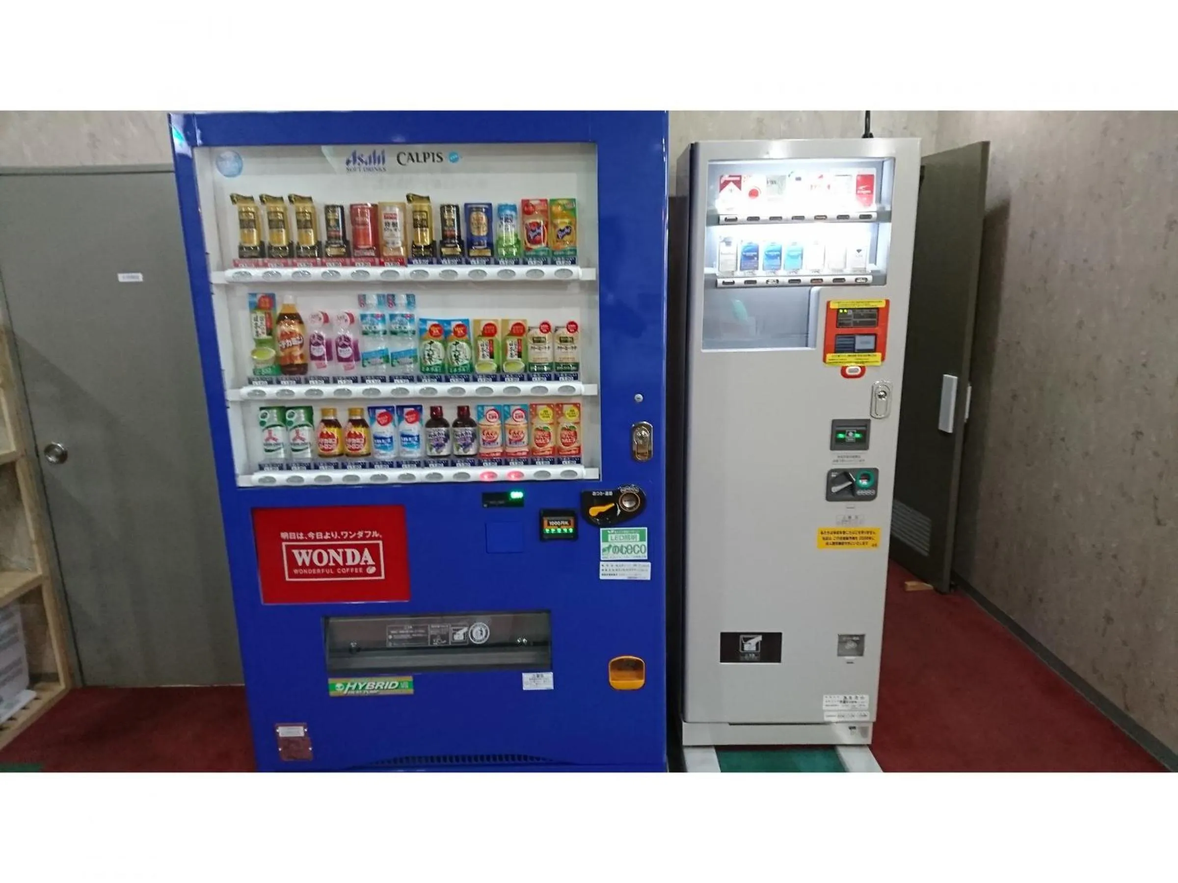 Non alcoholic drinks in Hotel Muroran Hills