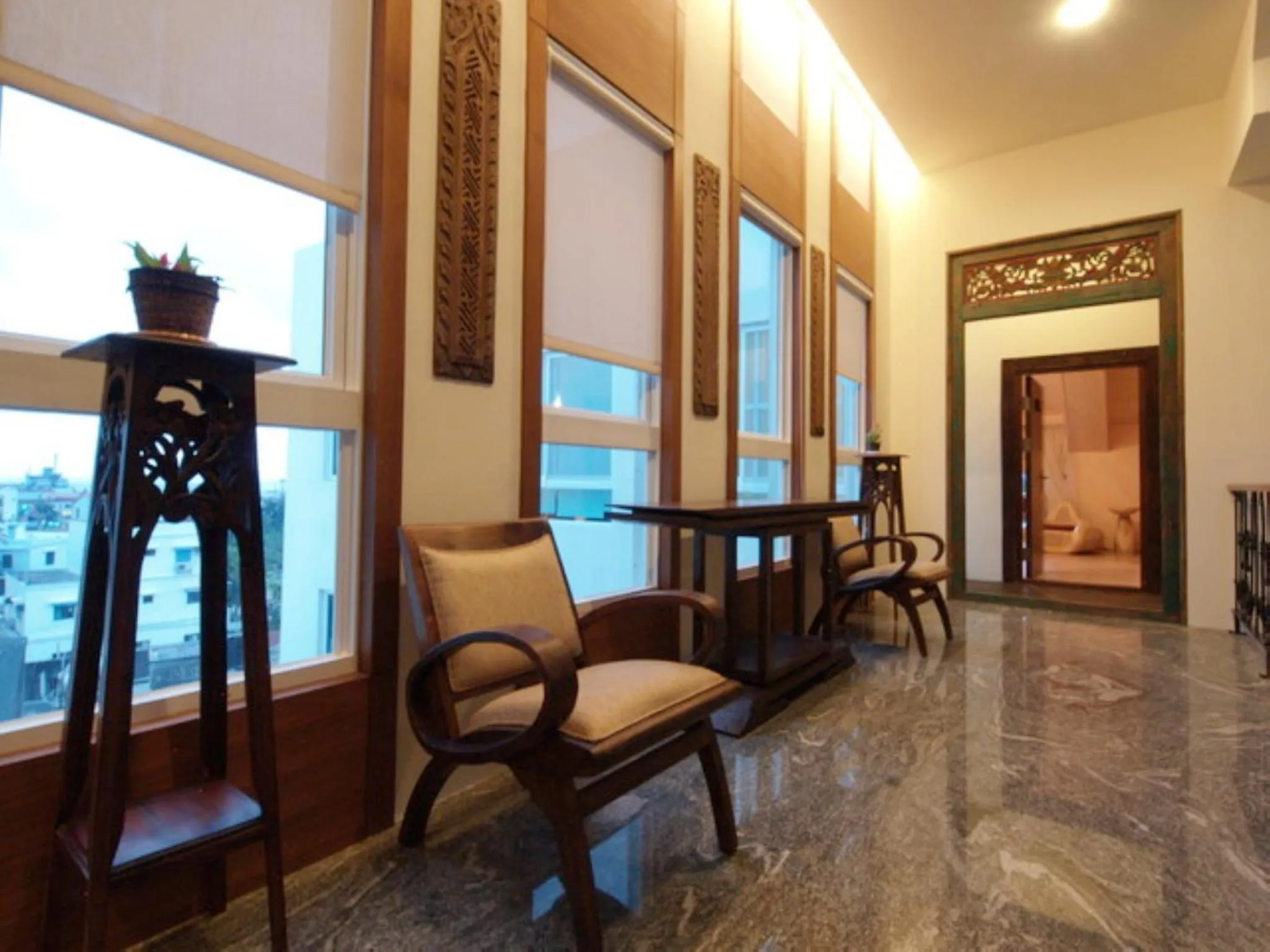 Seating area in Seasons Bali Fashion Inn