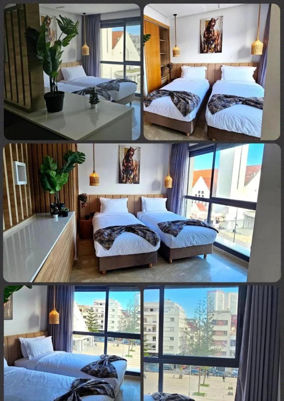 Bed in Spinoza House Suite de luxe Casablanca - Maarif