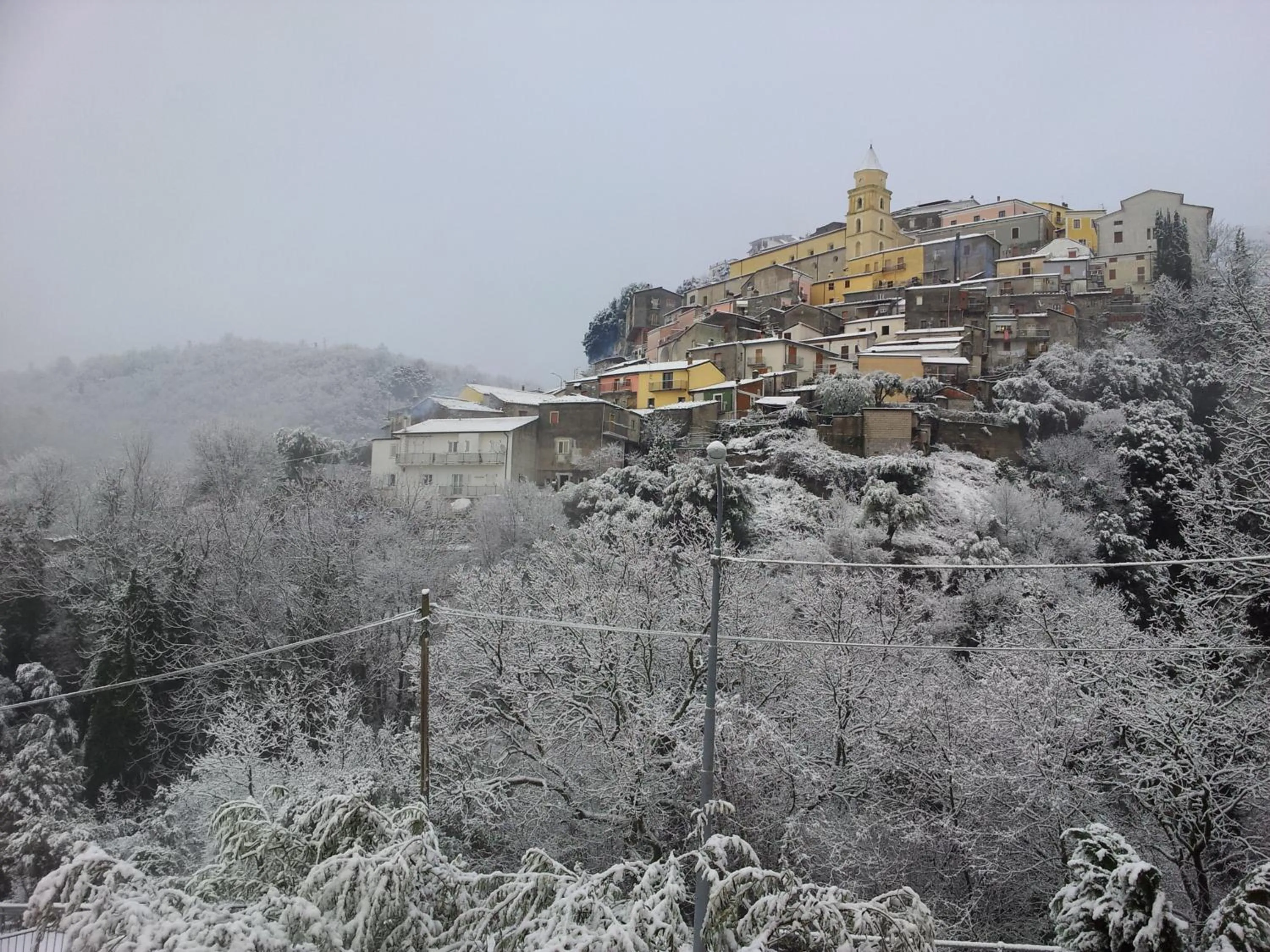 Winter in B&B Le Ginestre