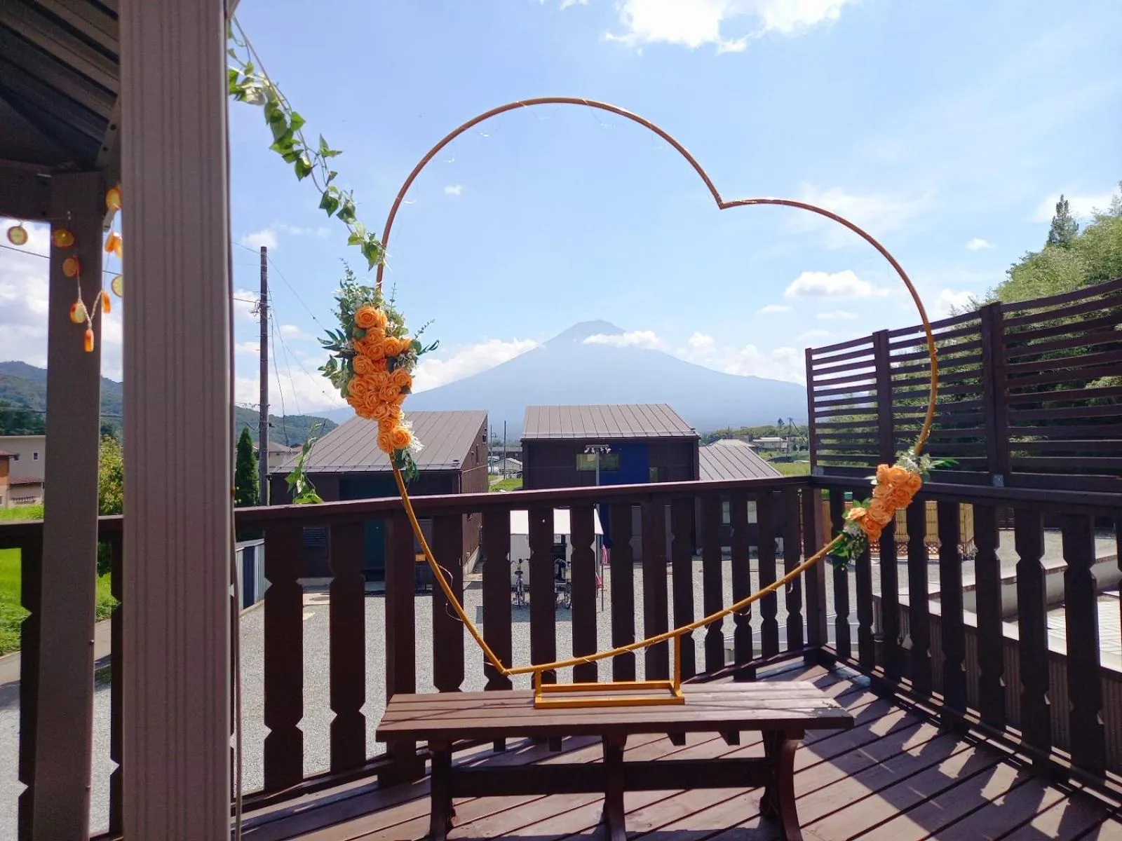 View (from property/room) in Orange Cabin Inn far from station