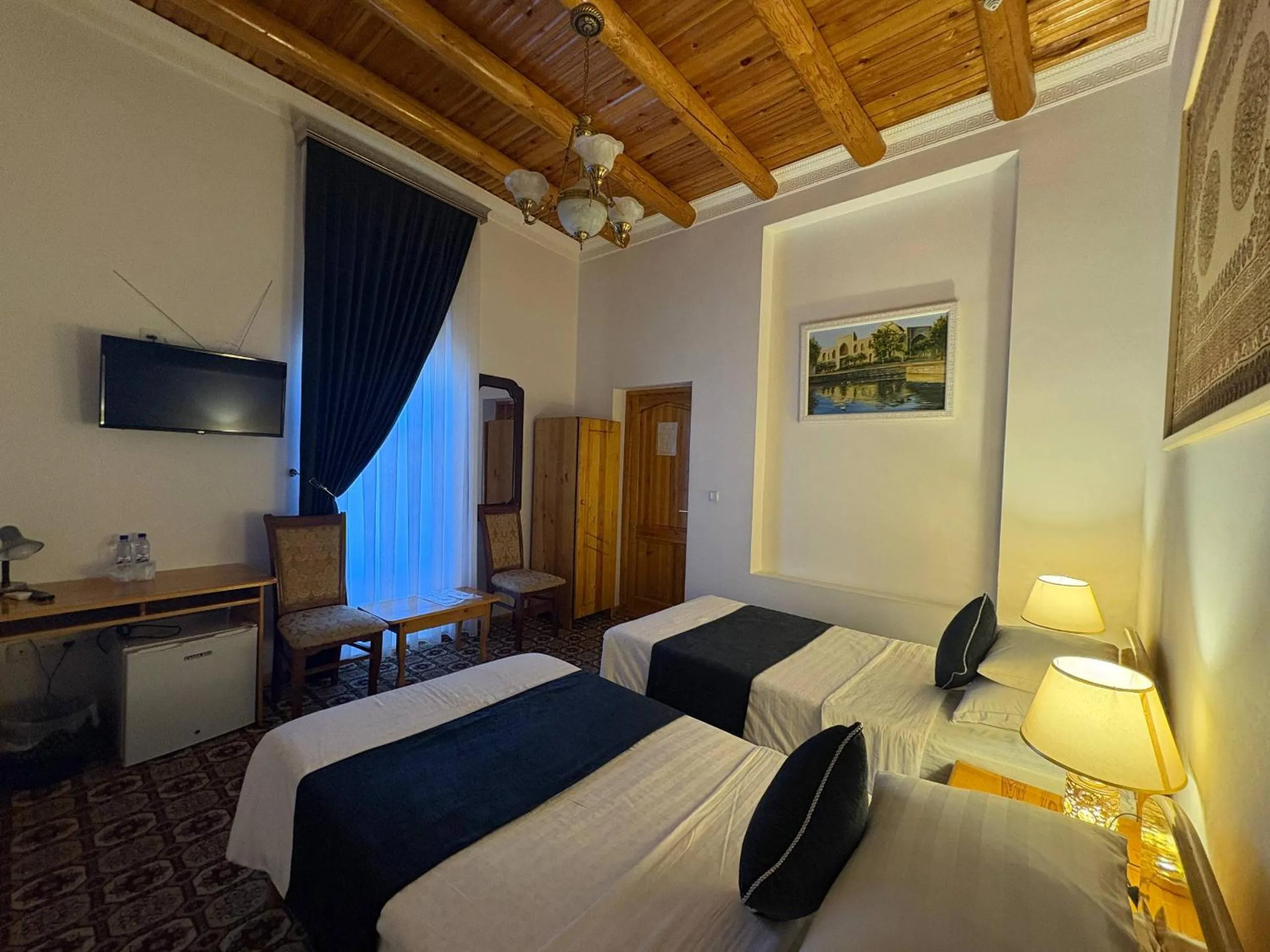 Bed in Porso Boutique Hotel