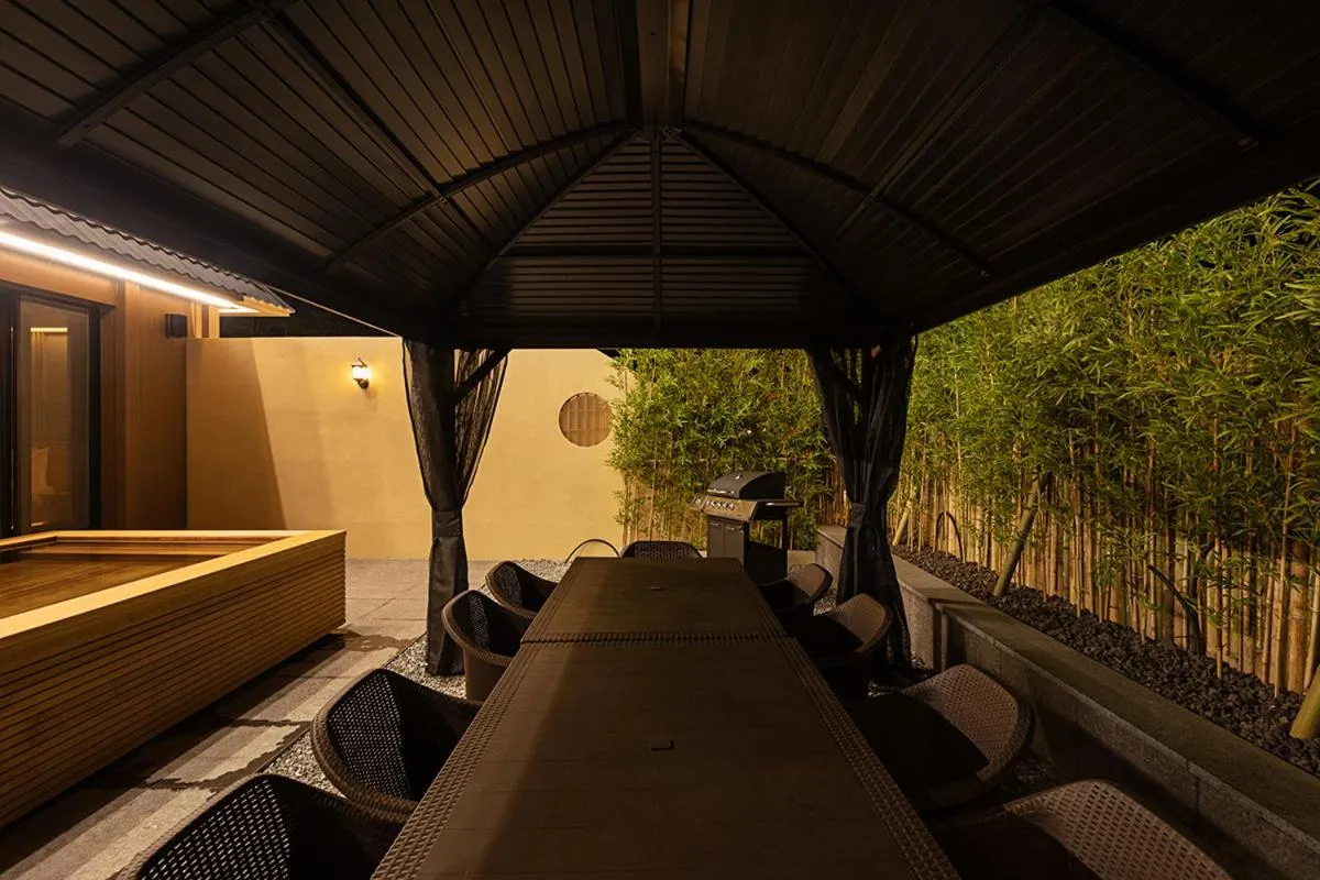 Patio in Hoshikage Ryokan Hotel