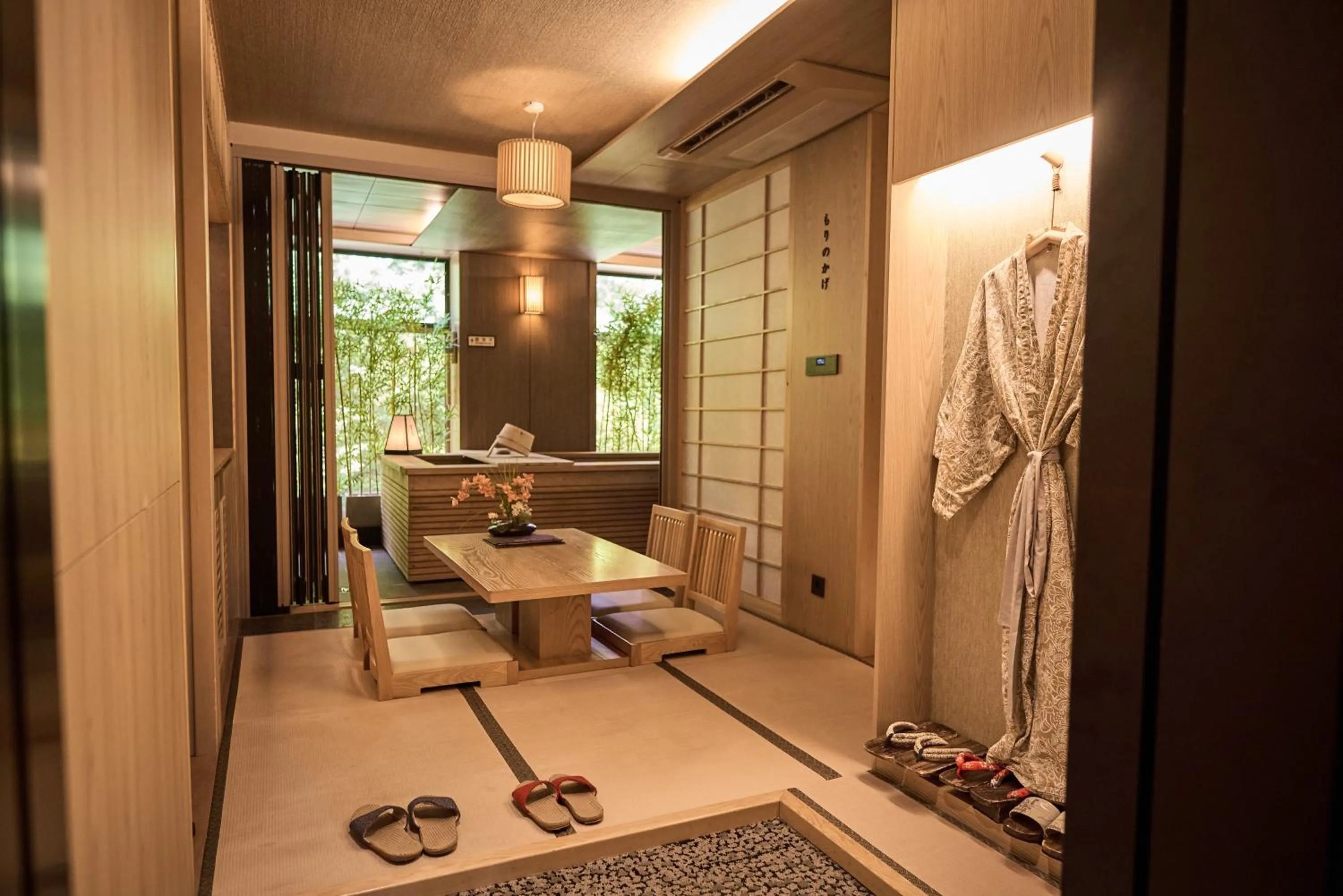 Living room in Hoshikage Ryokan Hotel